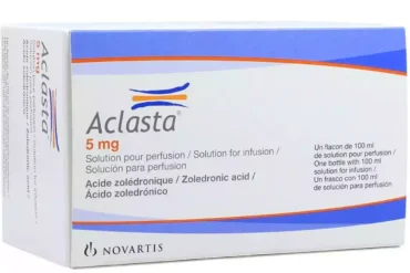 Το ACLASTA διατίθεται σε φιάλες των 100 ml για ενδοφλέβια έγχυση, περιέχοντας 5 mg ζολεδρονικού οξέος.