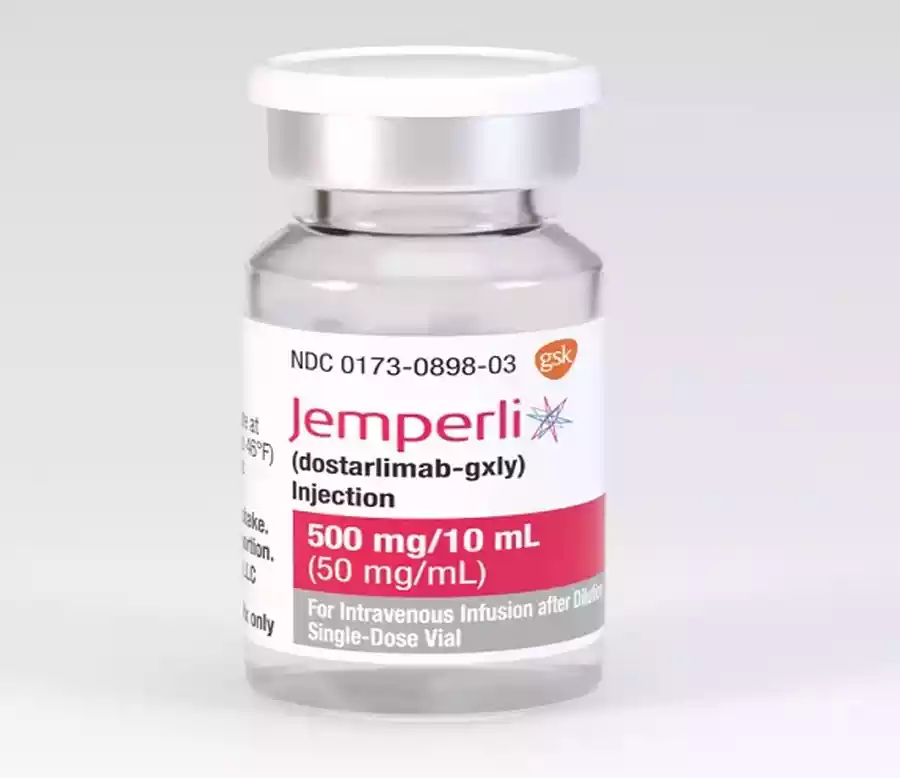 Φιαλίδιο JEMPERLI 500mg/10ml για ενδοφλέβια έγχυση σε συσκευασία μίας δόσης με διαυγές διάλυμα