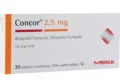 Το Concor διατίθεται σε επικαλυμμένα με υμένιο δισκία των 5mg και 10mg σε συσκευασίες των 30 δισκίων.