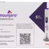 Η συσκευασία του Mounjaro περιλαμβάνει προγεμισμένες πένες μίας χρήσης με διαφορετικές περιεκτικότητες τιρζεπατίδης.