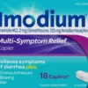 Συσκευασία IMODIUM με καψάκια 2mg για αντιμετώπιση διάρροιας και εντερικών διαταραχών
