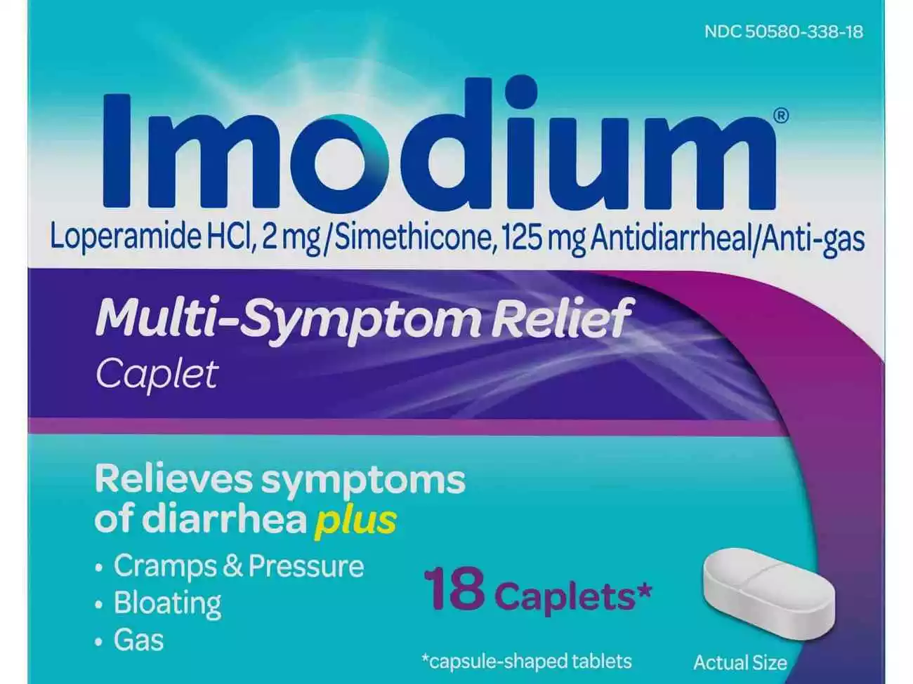 Συσκευασία IMODIUM με καψάκια 2mg για αντιμετώπιση διάρροιας και εντερικών διαταραχών