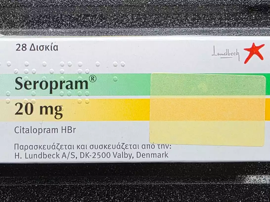 Συσκευασία SEROPRAM δισκίων 20mg με πλήρεις οδηγίες χρήσης και ενδείξεις για ασφαλή θεραπεία