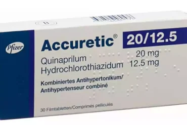 Το ACCURETIC διατίθεται σε συσκευασία 14 ή 28 επικαλυμμένων δισκίων για τη θεραπεία υπέρτασης.