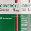 Το Coversyl περιέχει περινδοπρίλη και διατίθεται σε δισκία διαφορετικών δοσολογιών