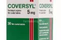 Το Coversyl περιέχει περινδοπρίλη και διατίθεται σε δισκία διαφορετικών δοσολογιών