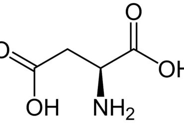 D-Aspartic Acid: απεικόνιση του μορίου D-Ασπαρτικού οξέος και του L-ισομερούς του