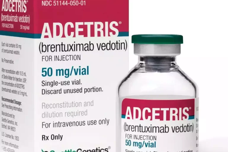 Συσκευασία ADCETRIS 50mg κόνις για διάλυμα προς έγχυση. Φάρμακο υψηλού κόστους.