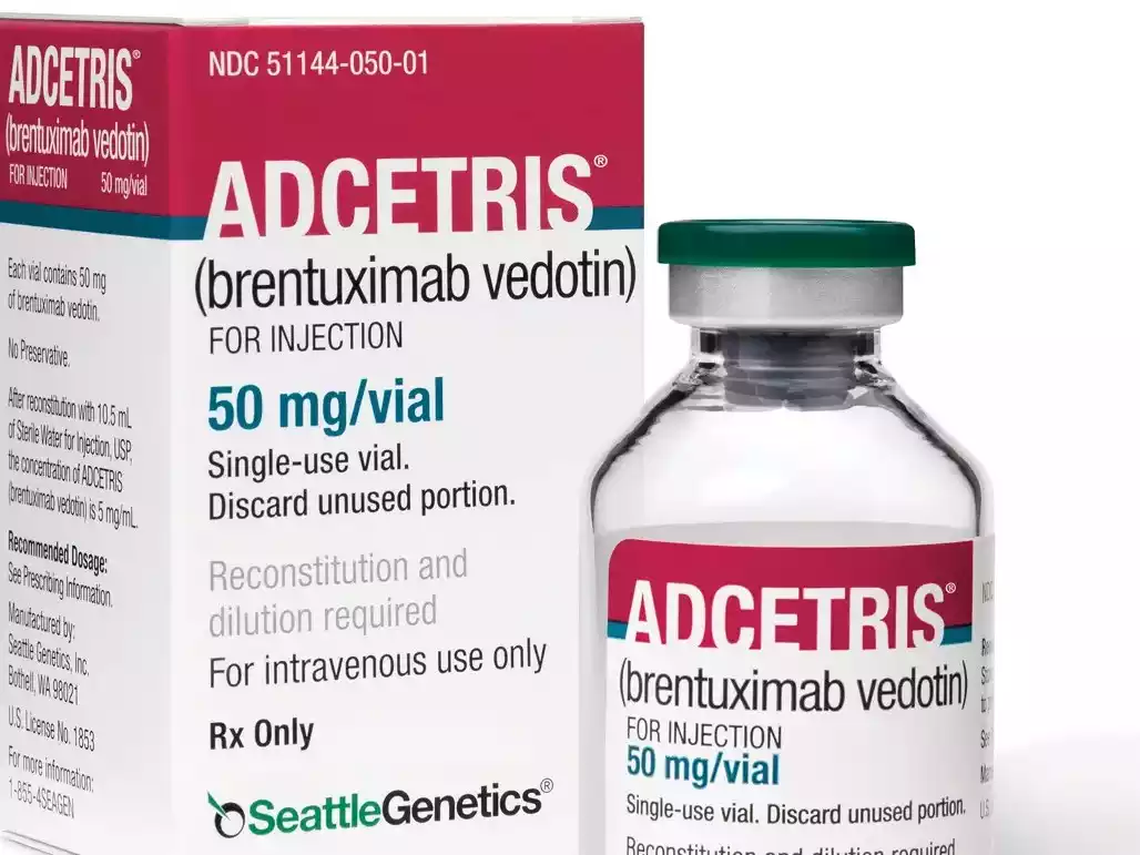 Συσκευασία ADCETRIS 50mg κόνις για διάλυμα προς έγχυση. Φάρμακο υψηλού κόστους.