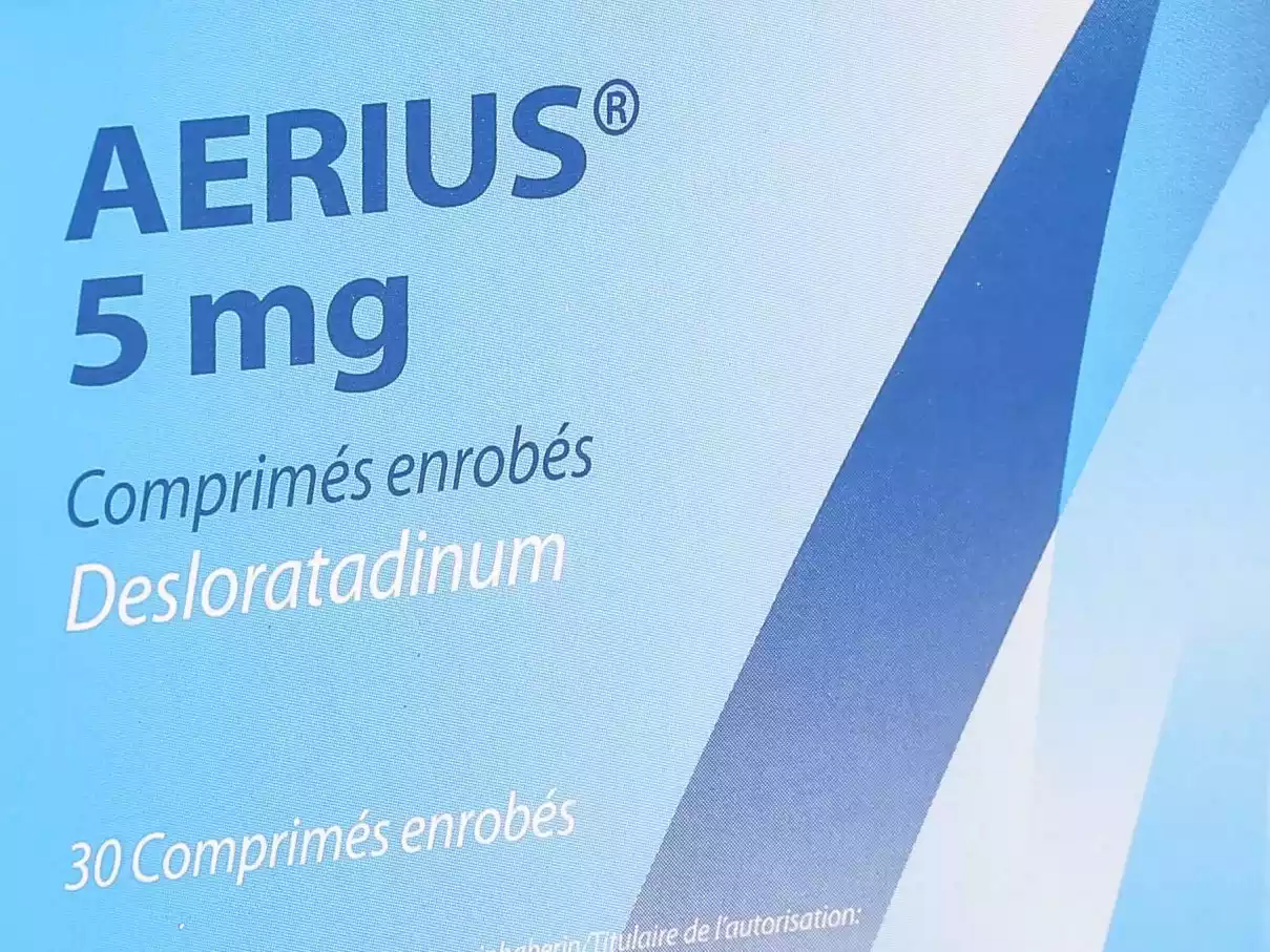 Το AERIUS διατίθεται σε δισκία και πόσιμο διάλυμα για την αλλεργία.