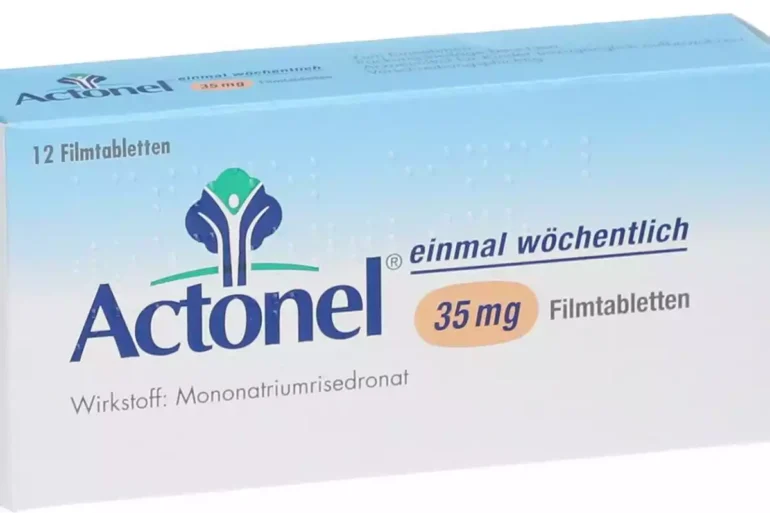 Το κουτί Actonel περιέχει δισκία σε blister για προστασία από την υγρασία και το φως.