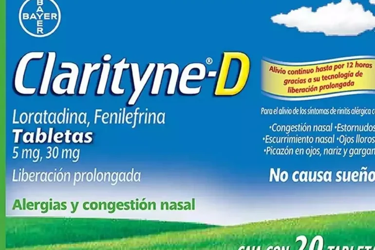 Η συσκευασία του CLARITYNE 10mg σε δισκία για την αντιμετώπιση της αλλεργίας