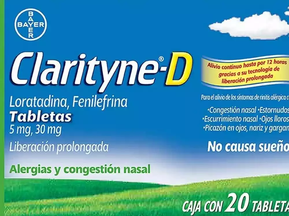 Η συσκευασία του CLARITYNE 10mg σε δισκία για την αντιμετώπιση της αλλεργίας