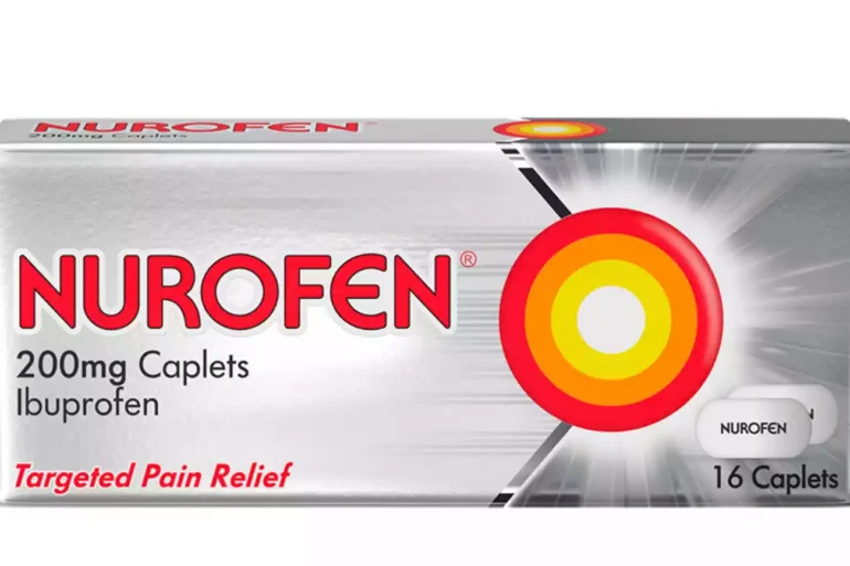 Συσκευασία Nurofen με επικαλυμμένα δισκία 200mg για ανακούφιση από πόνο και φλεγμονή