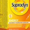 Αναβράζοντα δισκία Supradyn Energy με βιταμίνες και μέταλλα σε συσκευασία 15 δισκίων