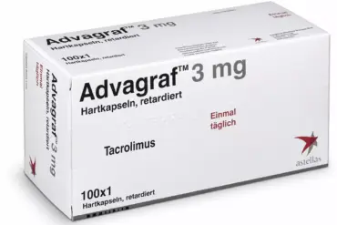Συσκευασία ADVAGRAF με τακρόλιμους παρατεταμένης αποδέσμευσης για ανοσοκαταστολή