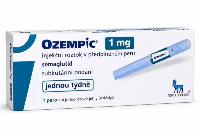 Συσκευασία OZEMPIC με σεμαγλουτίδη για τη θεραπεία του σακχαρώδη διαβήτη τύπου 2