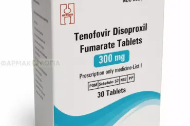Συσκευασία τενοφοβίρης δισοπροξίλης φουμαρικής 300 mg, διαφορετική από το AGARDON 300 mg.