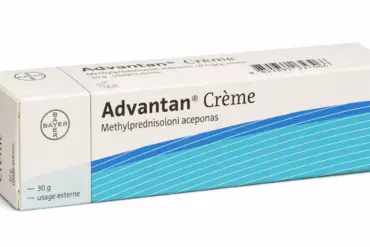 Συσκευασία ADVANTAN με μεθυλπρεδνιζολόνη ακεπονική για τοπική δερματική εφαρμογή